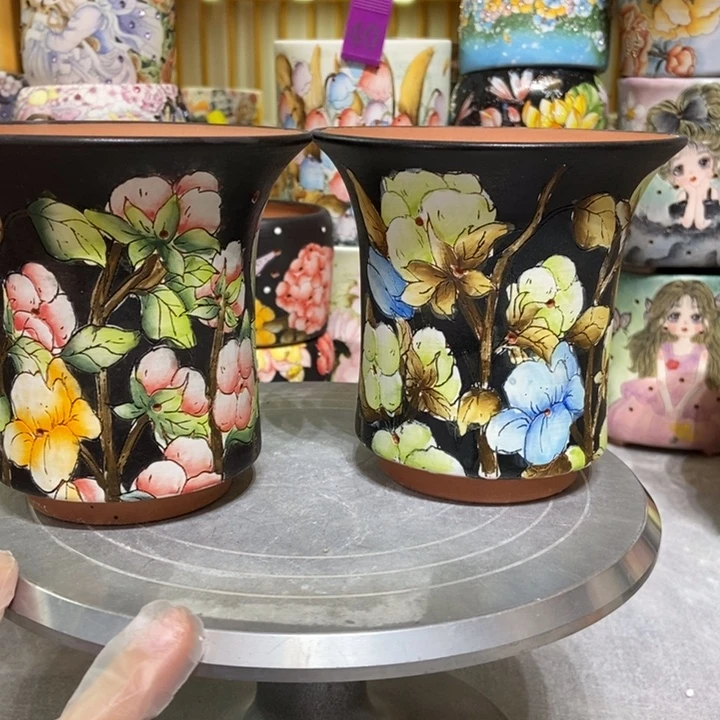 景德镇艺术手绘作品