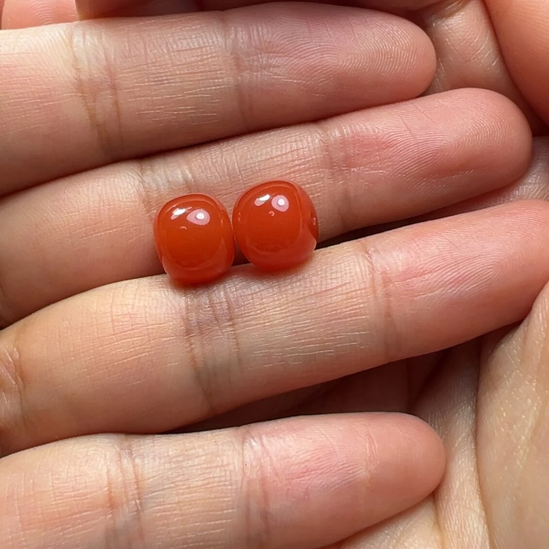 南红玛瑙珠子未镶嵌光****汇