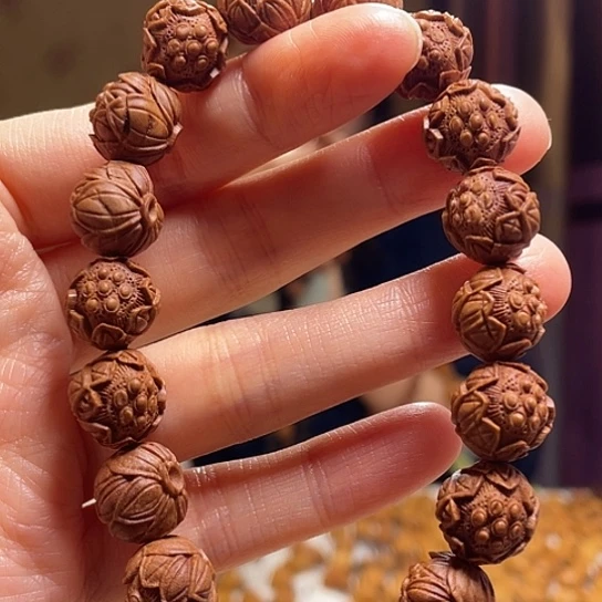 手串/手链橄榄核龙纹桃核