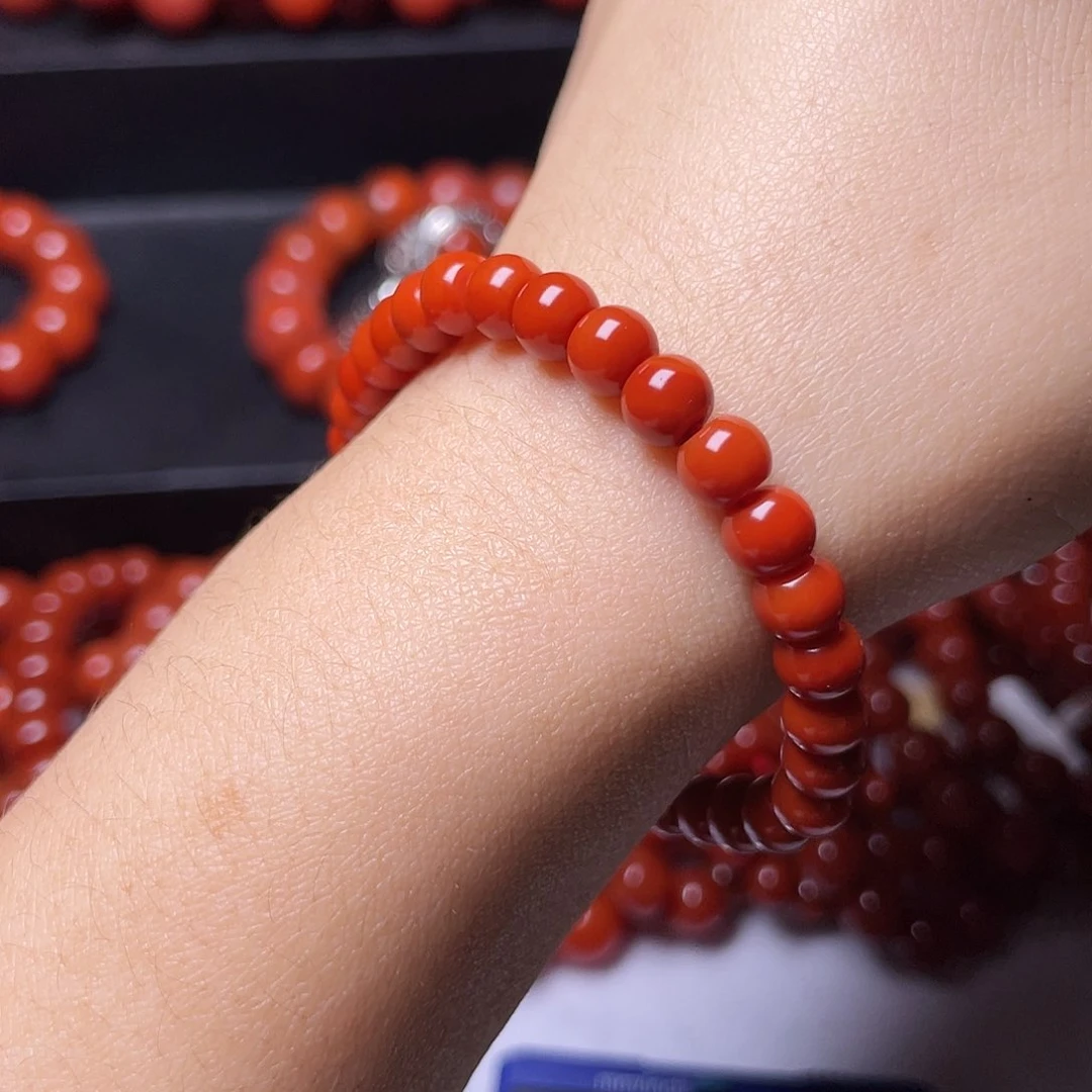 未镶嵌手链南红玛瑙