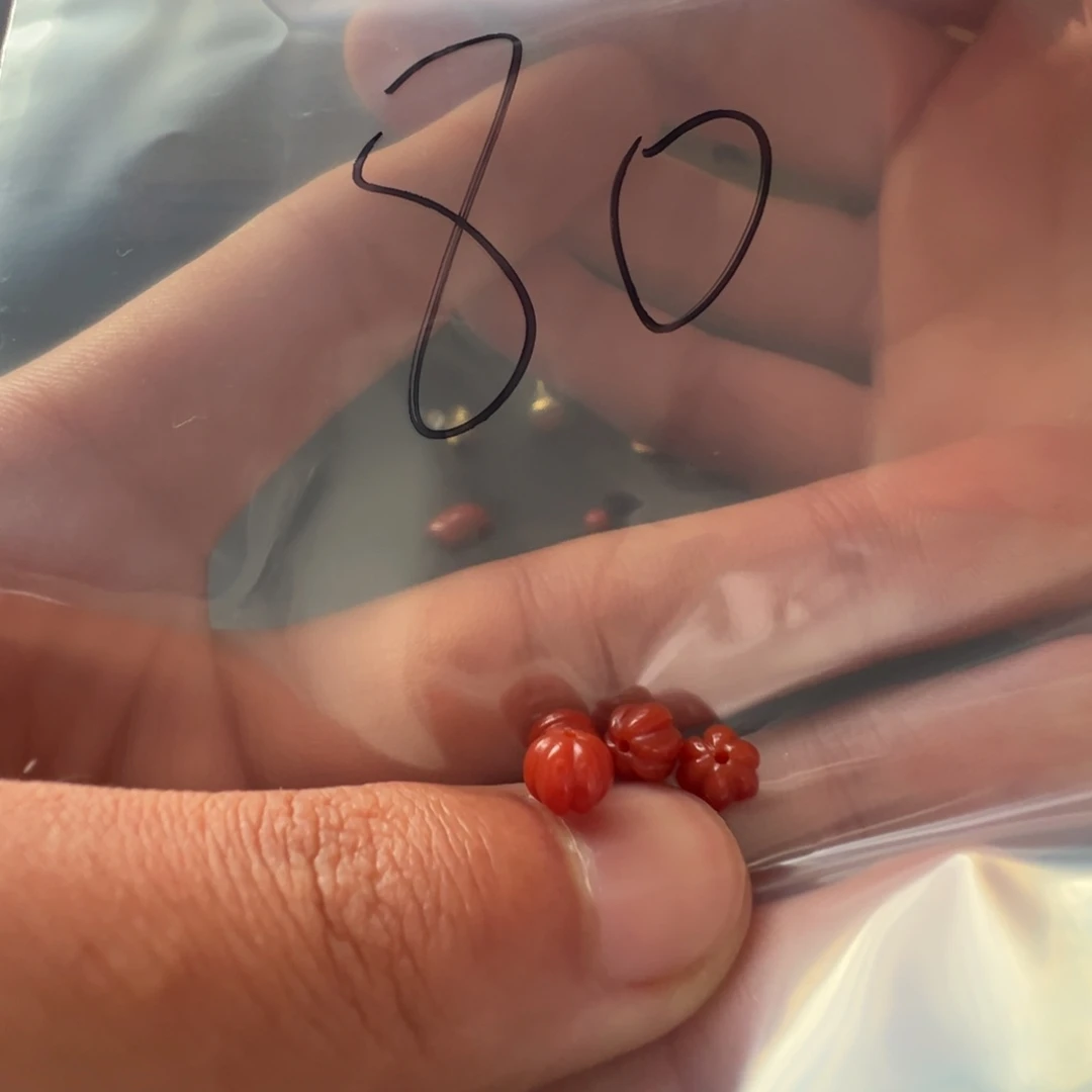 南红玛瑙未镶嵌配饰80号南红瓜珠多样性发货一份
