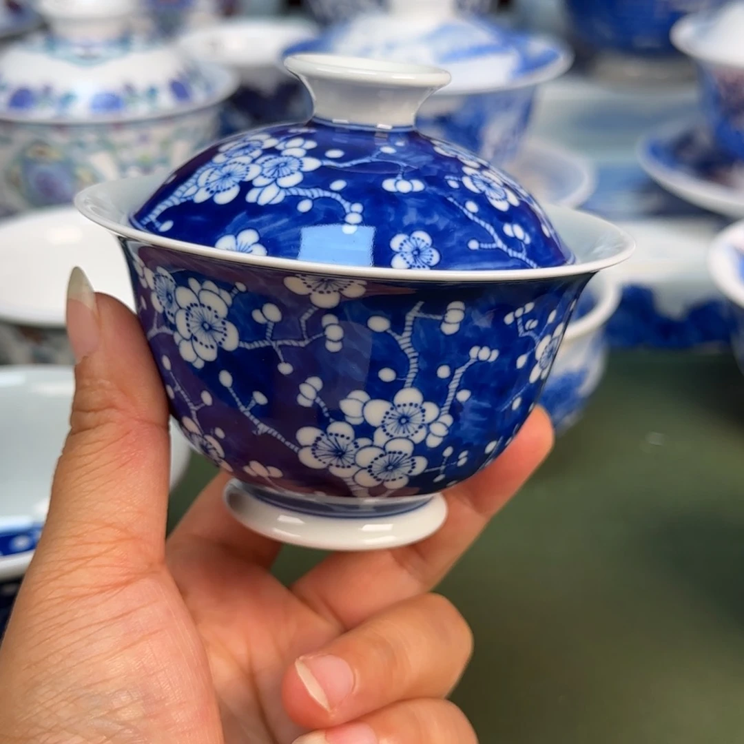 景德镇纯手绘茶具圆圆262