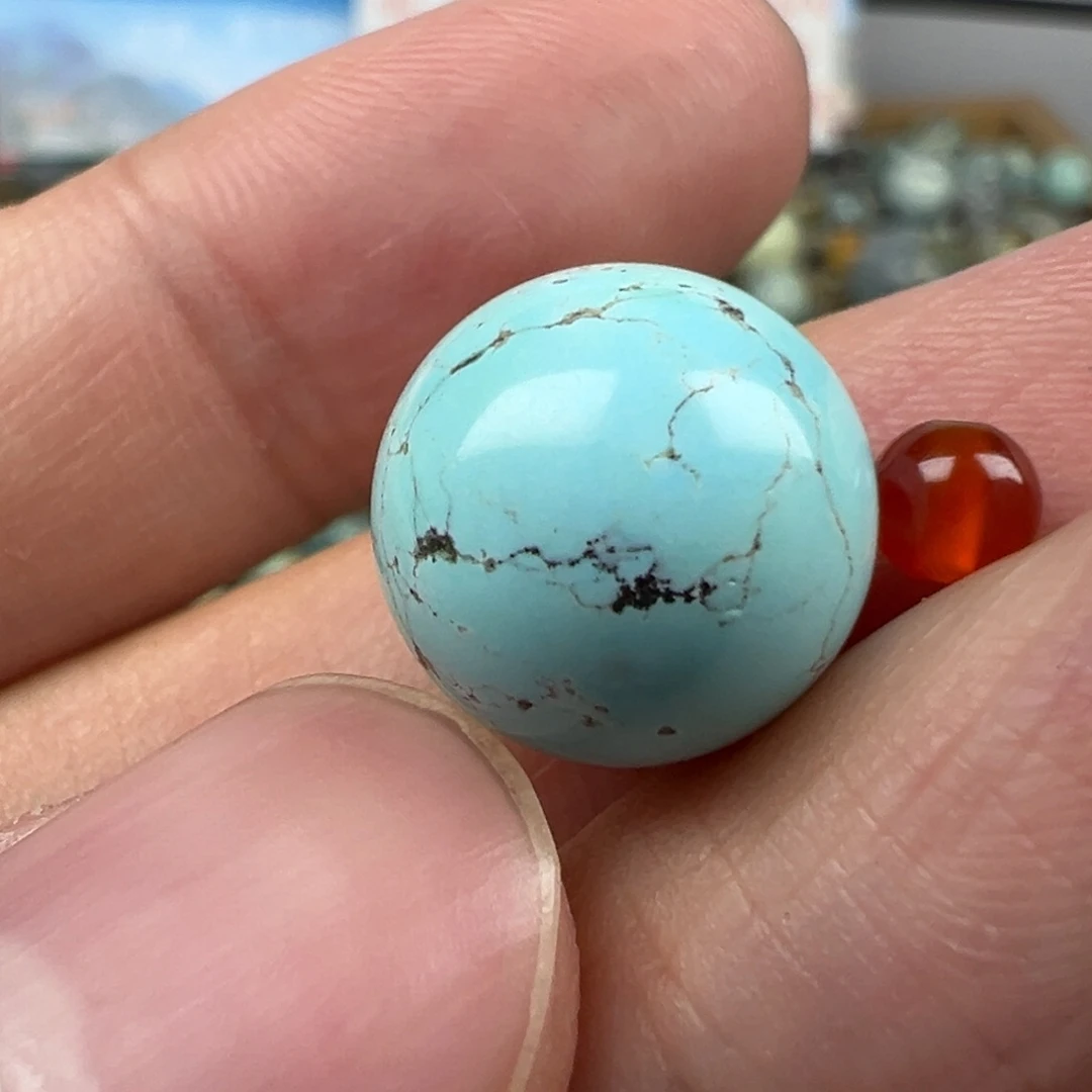 南红玛瑙配饰未镶嵌卡12.8