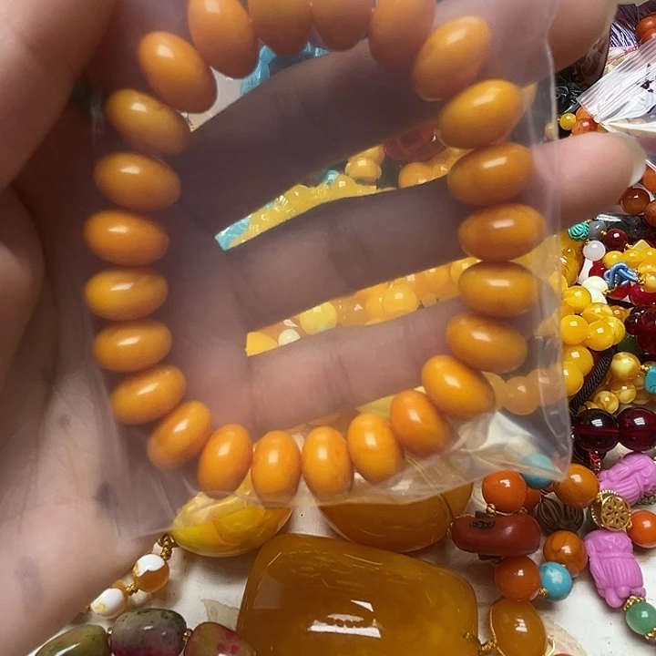 树脂制品514算盘手链