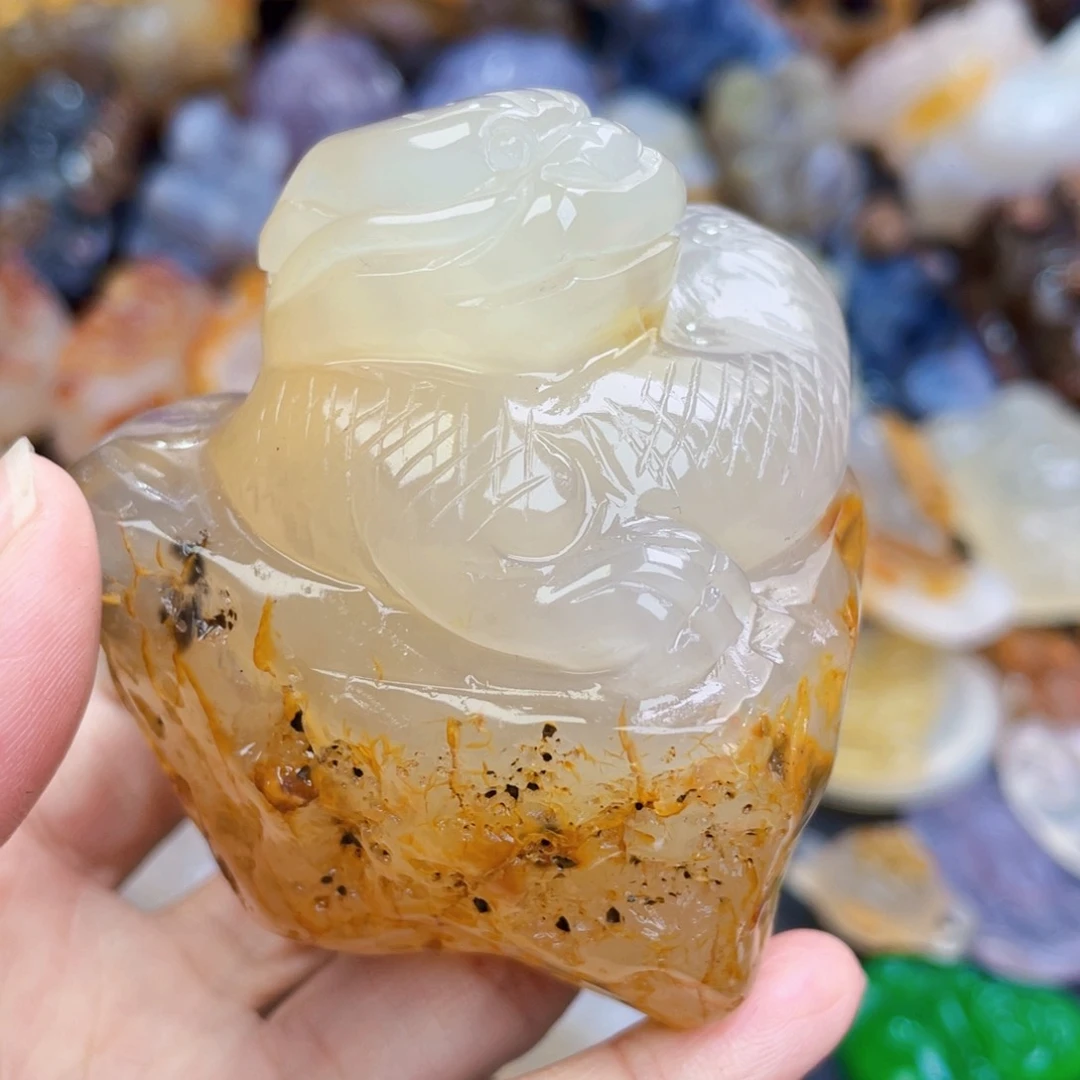 未镶嵌天然玛瑙/玉髓