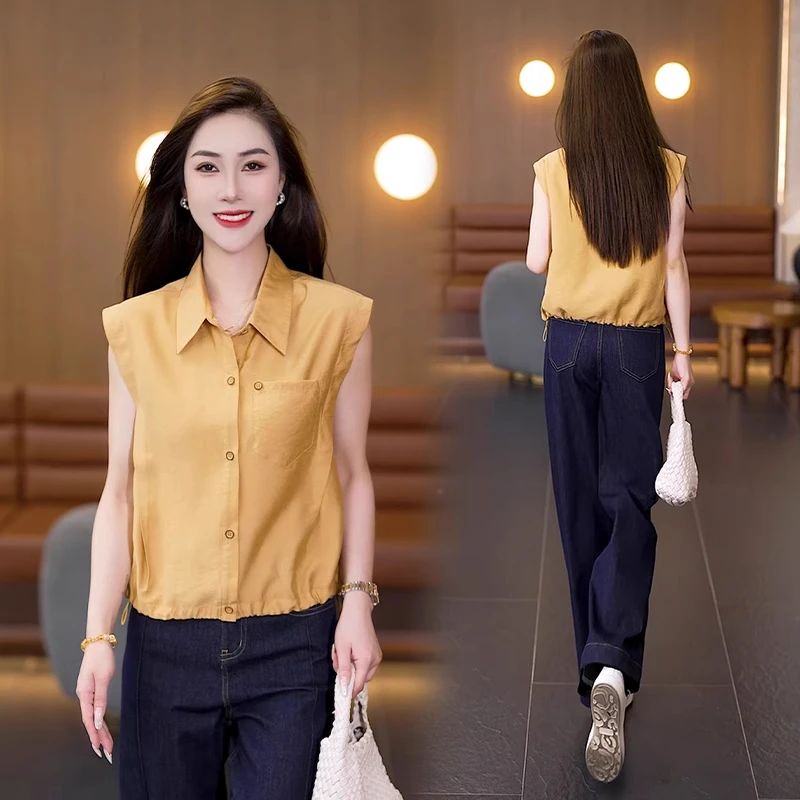 衬衫2025新款时尚减龄短袖洋气小衫今年流行百搭网红夏款女装上衣