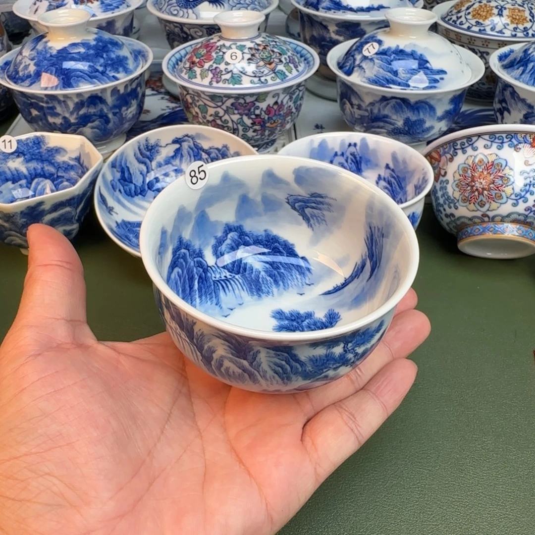 纯手工纯手绘茶具85