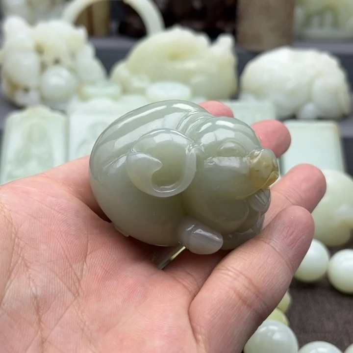 和田玉挂件未镶嵌