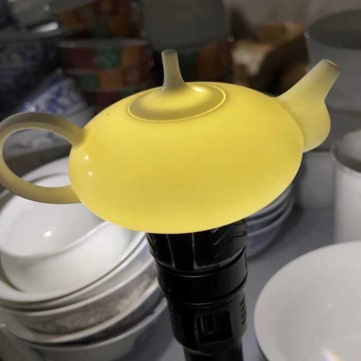 大球泥手工茶壶一个