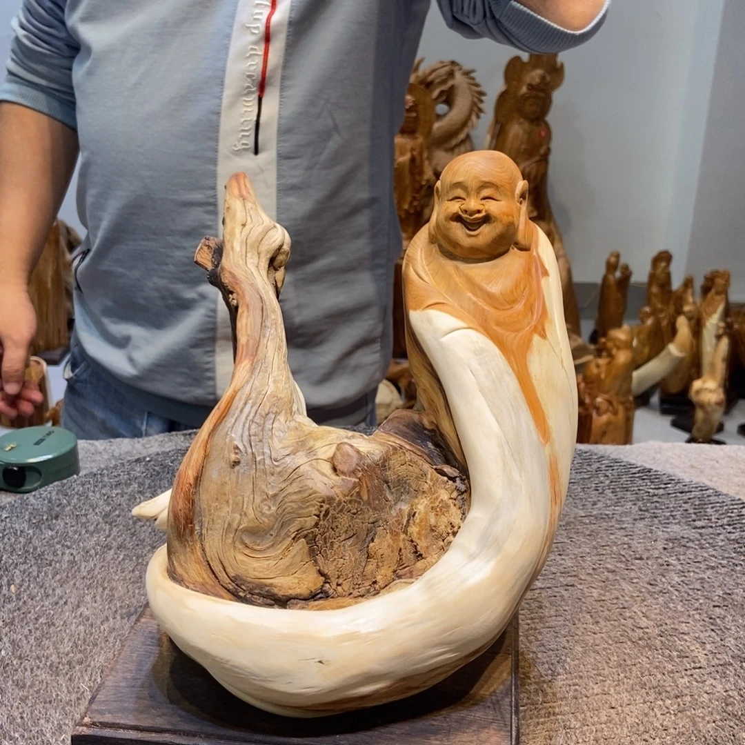 柏木（崖柏）太行崖柏根雕摆件