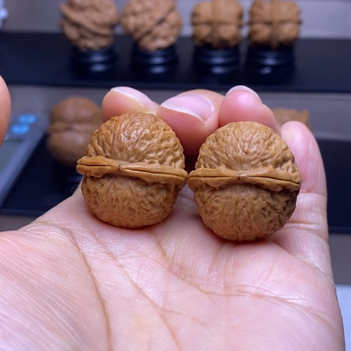文玩核桃把件福星小铁锤19
