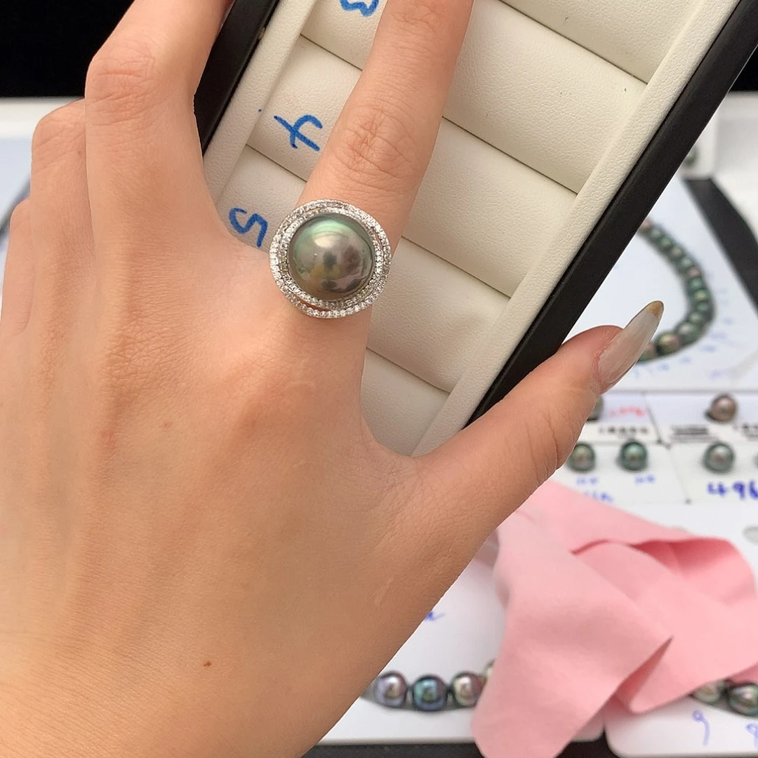 海水珍珠裸珠未镶嵌13.3