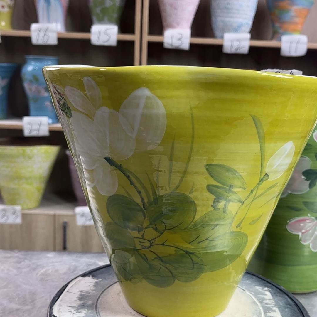 景德镇陶瓷花盆花盆