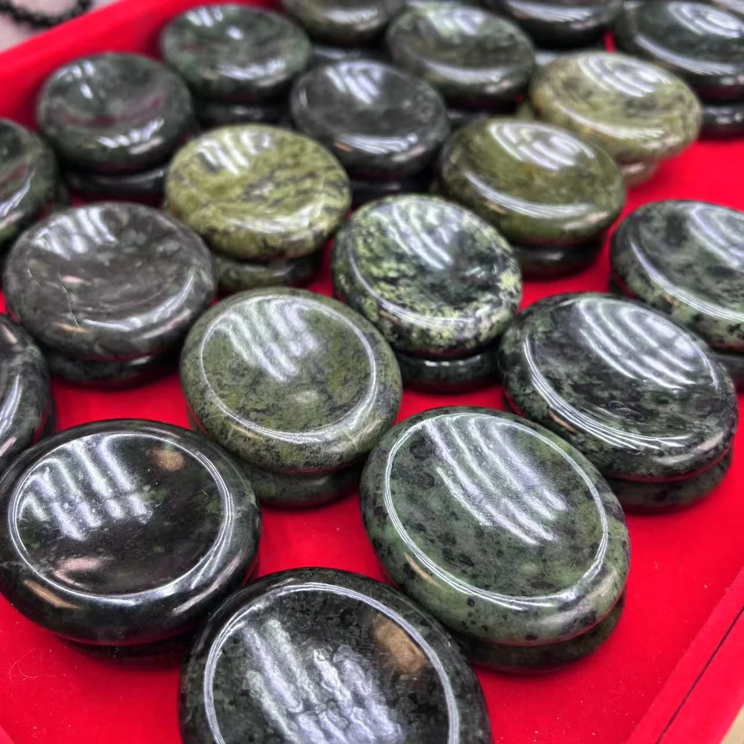 【翠翠家】藏玉眼罩眼部面部spa按摩石头火山能量石眼部热敷藏玉