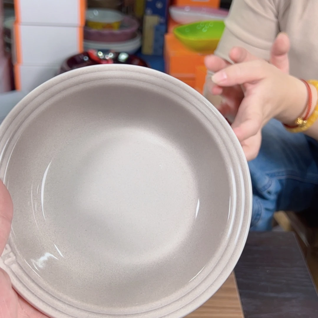 陶瓷微瑕豆蔻色小草帽