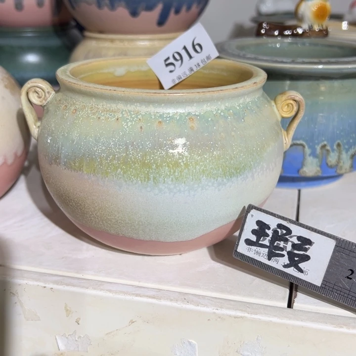 口9 手工花盆满30包邮