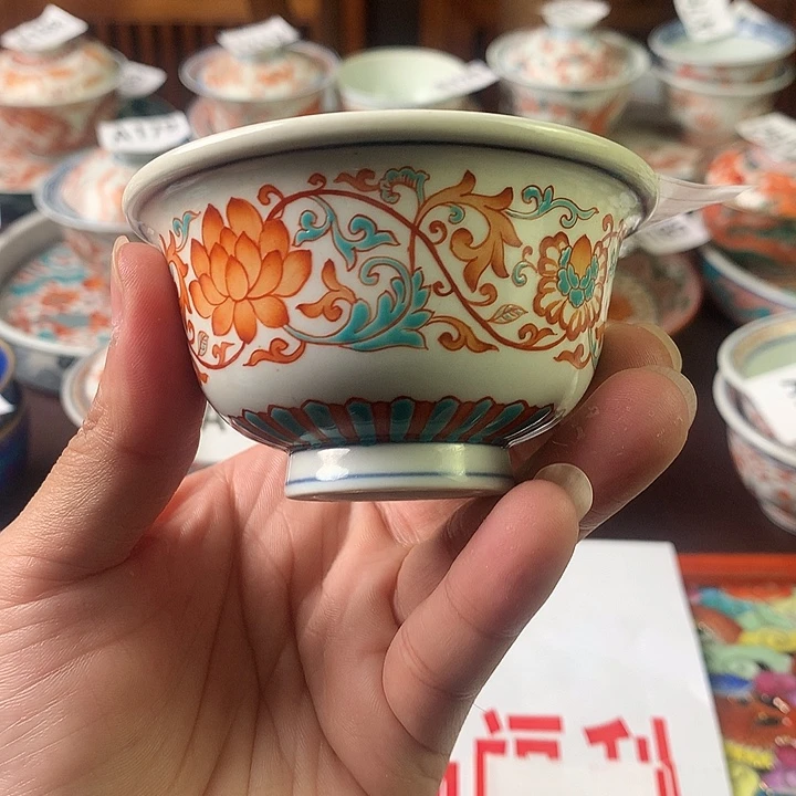 景德镇陶瓷手绘微瑕046