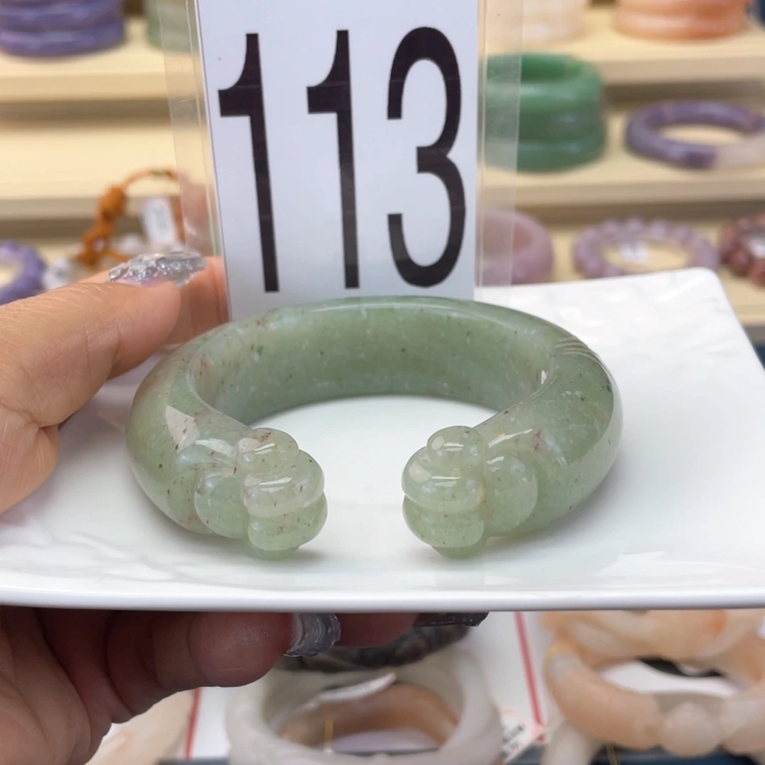 石英质玉未镶嵌手镯