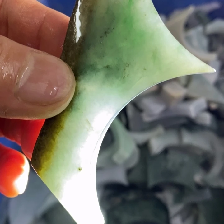 翡翠裸石翡翠料子