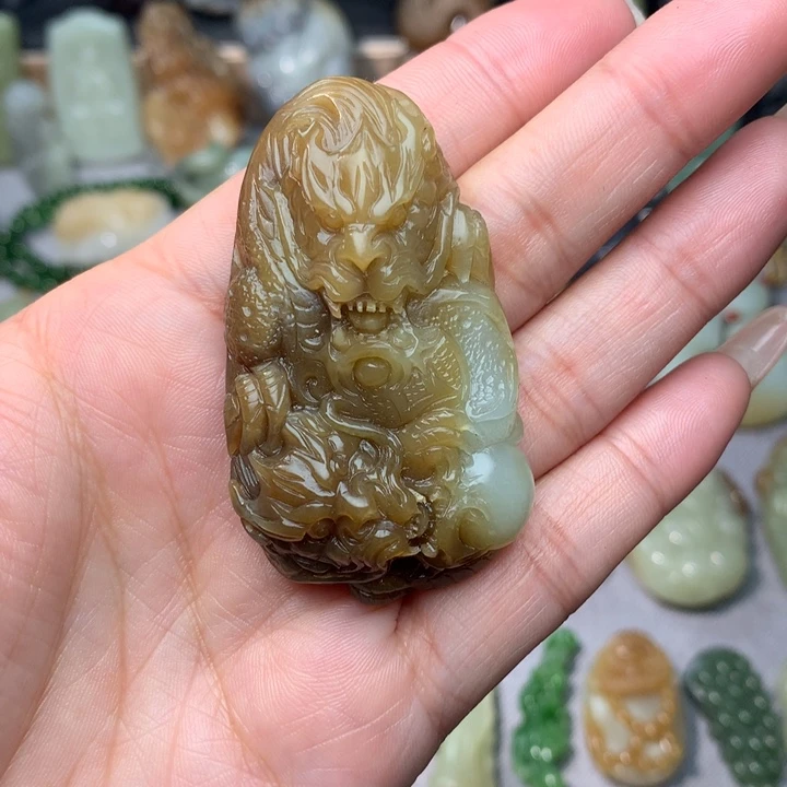 和田玉挂件未镶嵌