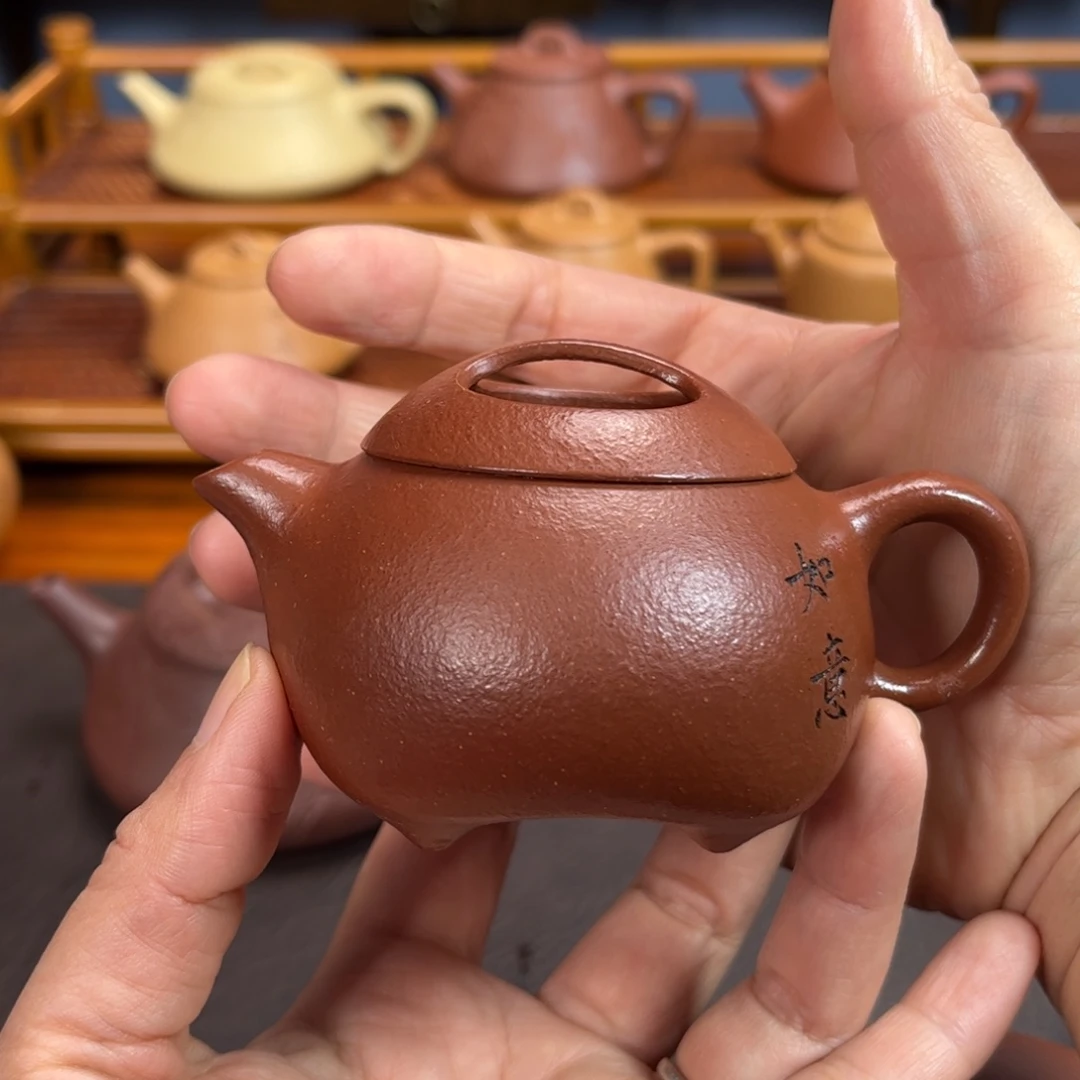 认***好紫砂茶壶宜兴紫砂壶半手工制作