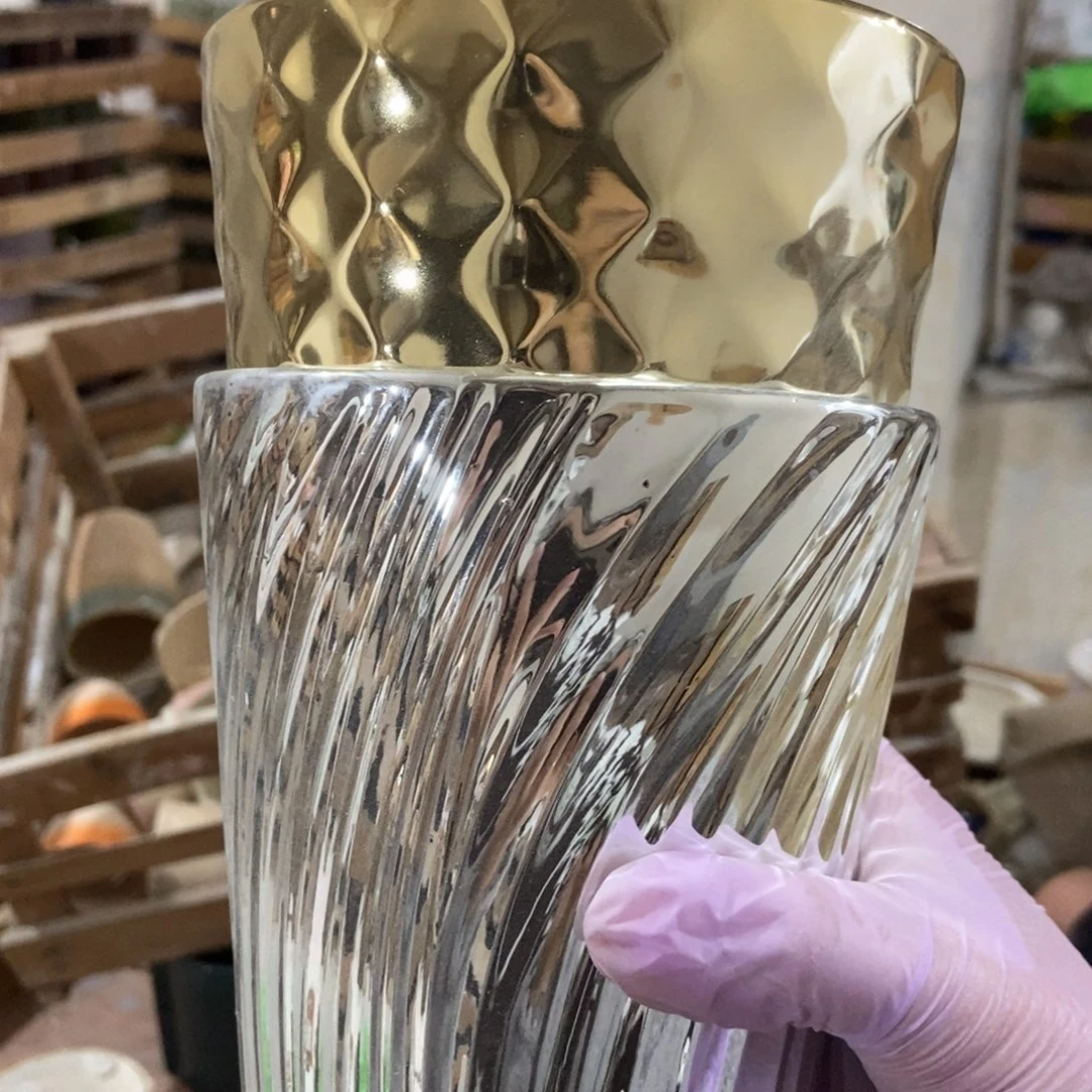 红陶高温陶瓷花盆