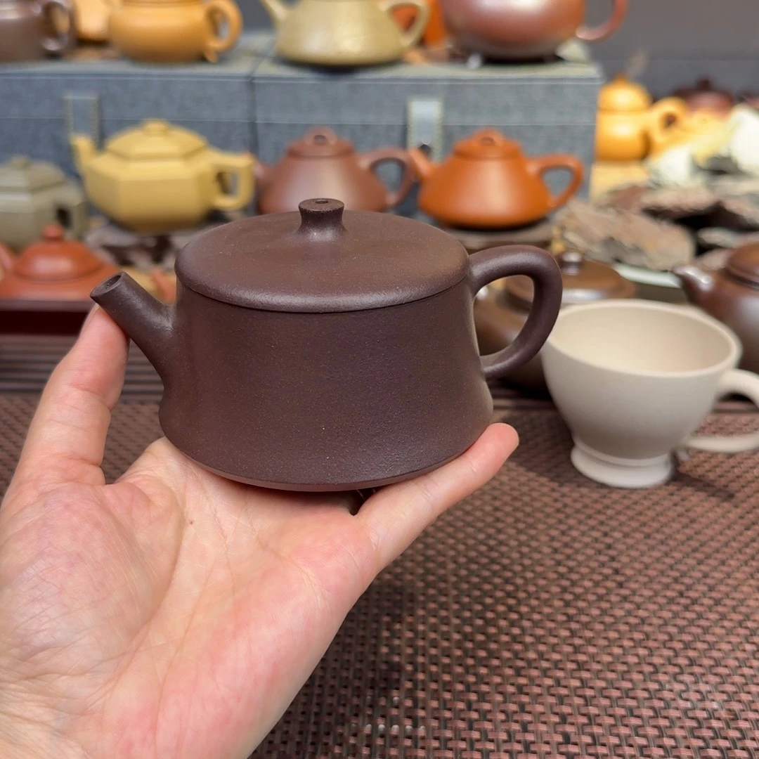 茶壶紫泥天青180毫升左右