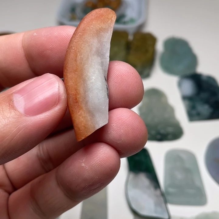 翡翠裸石缅甸翡翠A货