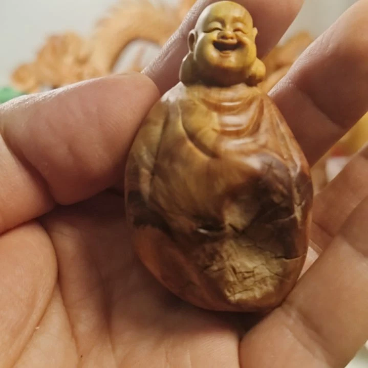 柏木（崖柏）乐乐手把件