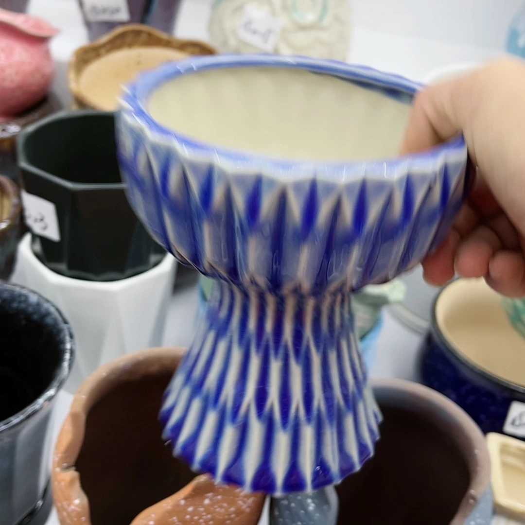 【闪购商品】陶瓷多肉绿植陶瓷花盆