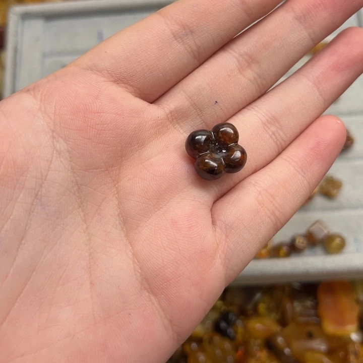 未镶嵌琥珀裸石胖***胖天然蜜蜡配件