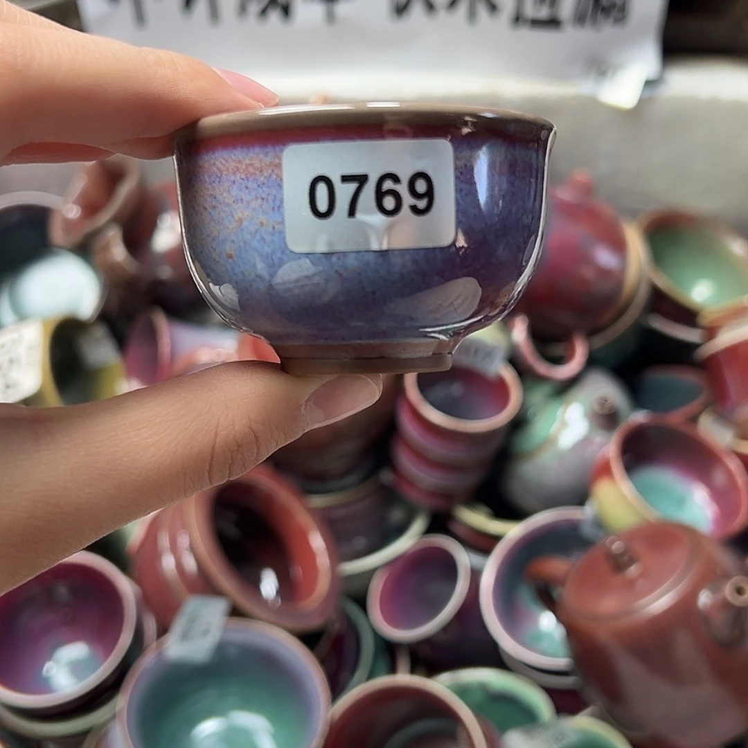 摆件陶窑口自销原矿钧瓷