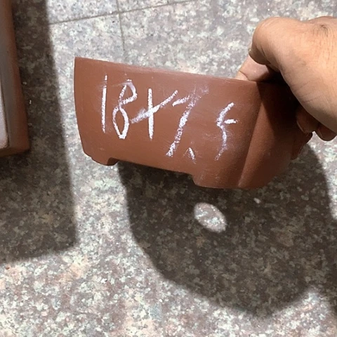 紫砂花盆手工制作
