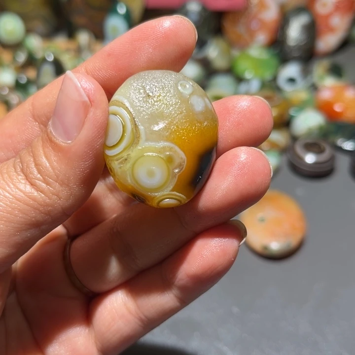 未镶嵌玛瑙/玉髓珠宝奇石风*