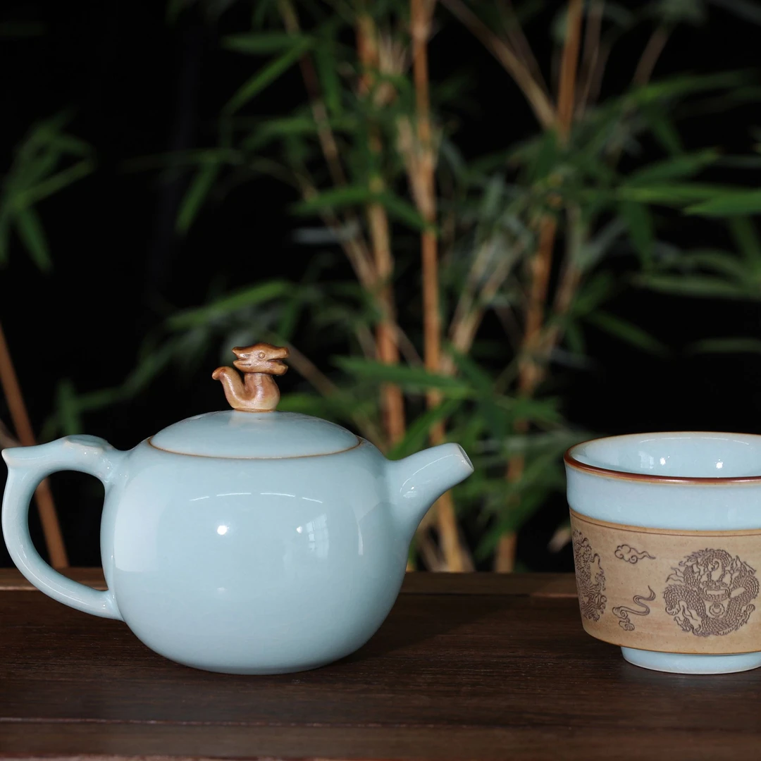 易佑良善如意壶杯两件套生肖龙尊贵专属传统文化十二生肖雕刻非遗