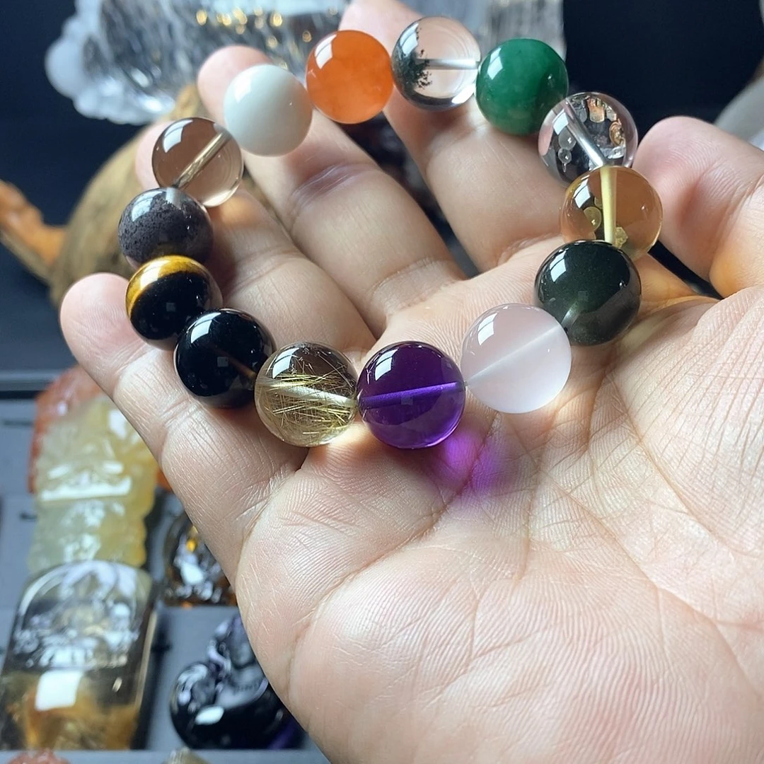未镶嵌颈饰水晶水晶