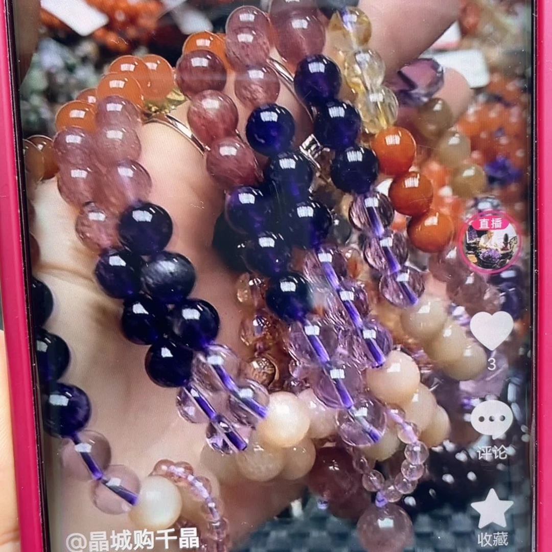 水晶手链未镶嵌手串
