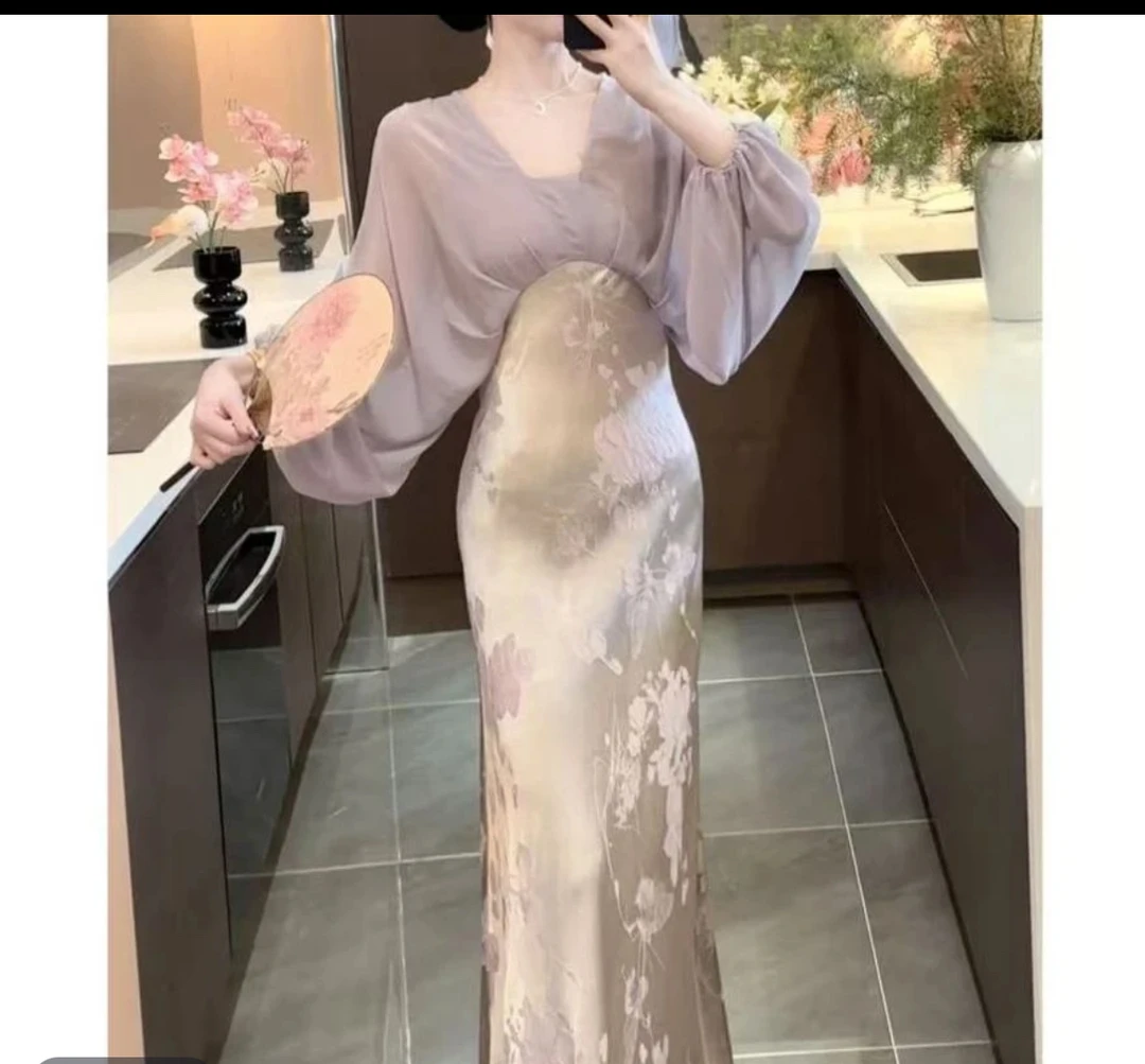 子芸定制【倾国倾城】连衣裙预JJC5LYQ1496中国风飘逸古风仙气