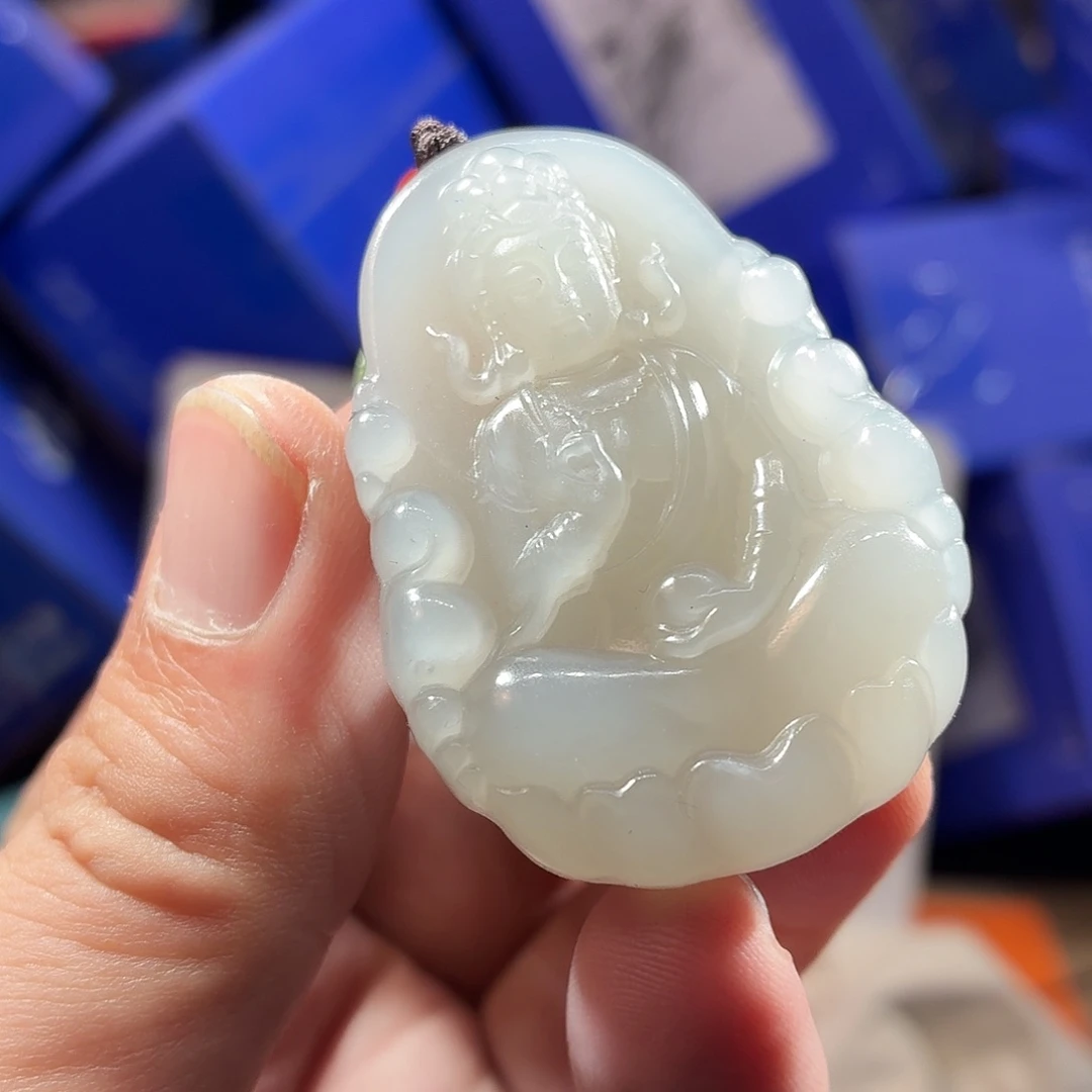 和田玉（糖玉）未镶嵌颈饰