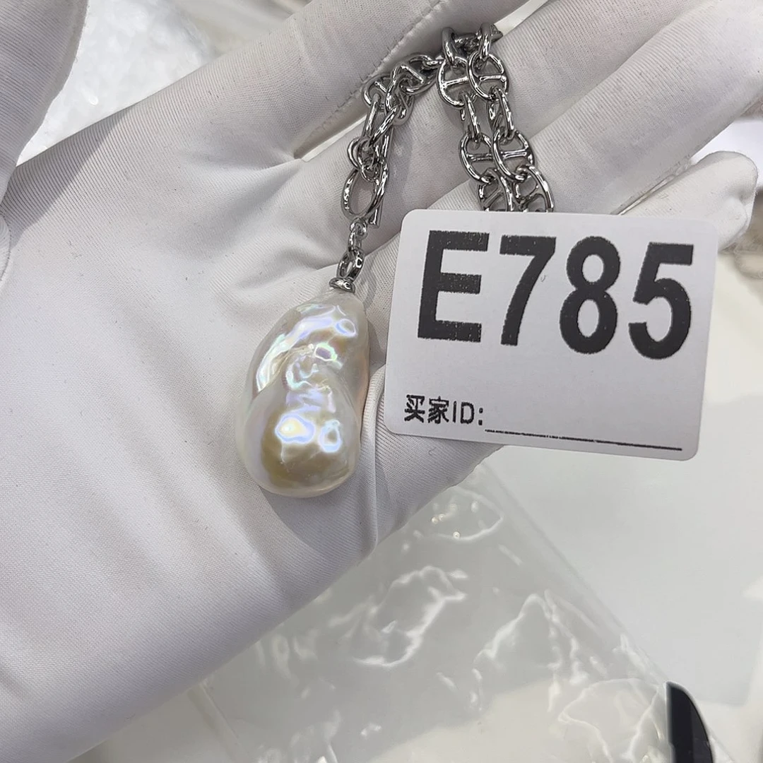 合金耳饰淡水珍珠