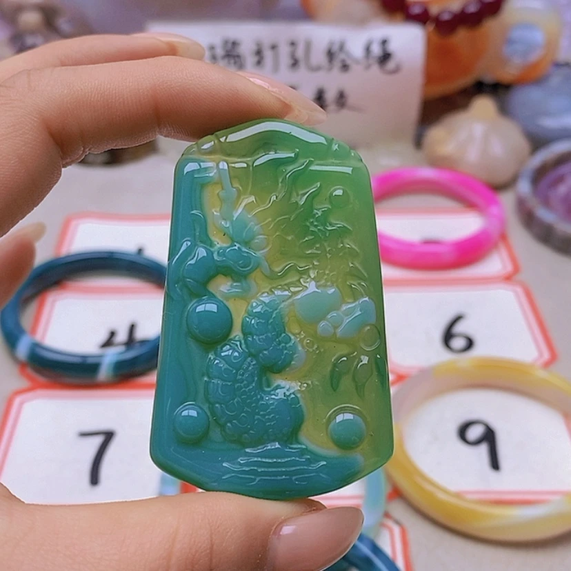 【闪购商品】未镶嵌玛瑙/玉髓珠宝半成品温**玉