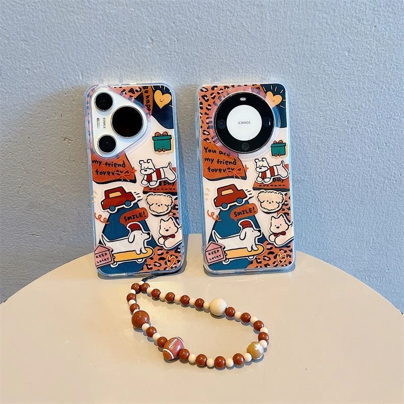 滑板小狗适用苹果16/15手机壳iphone13pro12女14小米oppo华为vivo