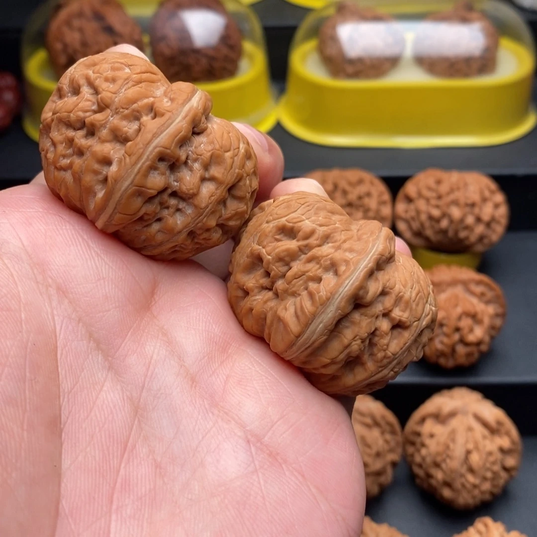 吊坠文玩核桃43平谷元宝