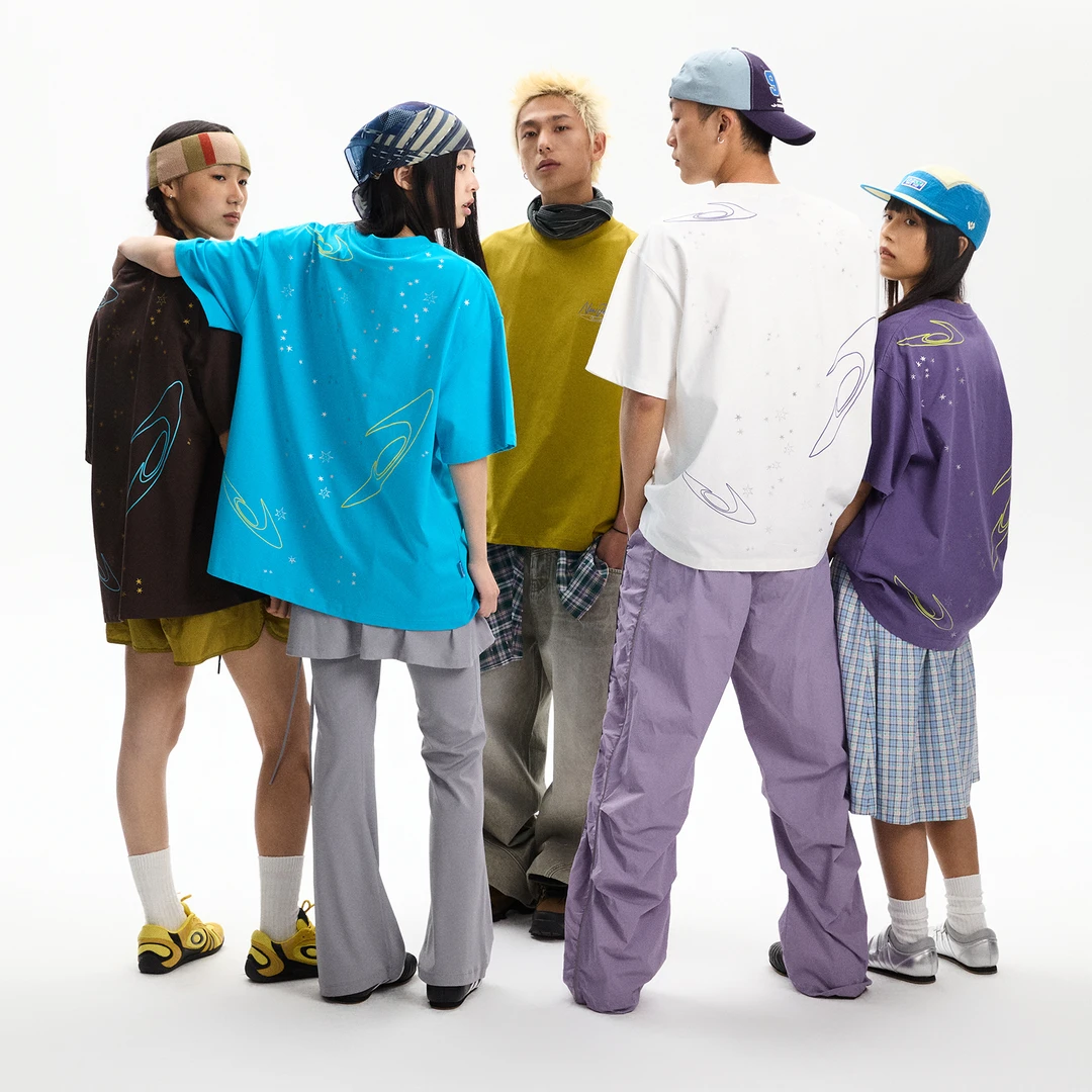 【江南先生】银翼系列美式复古凉感速干防晒短袖T恤男女夏季JN52B42