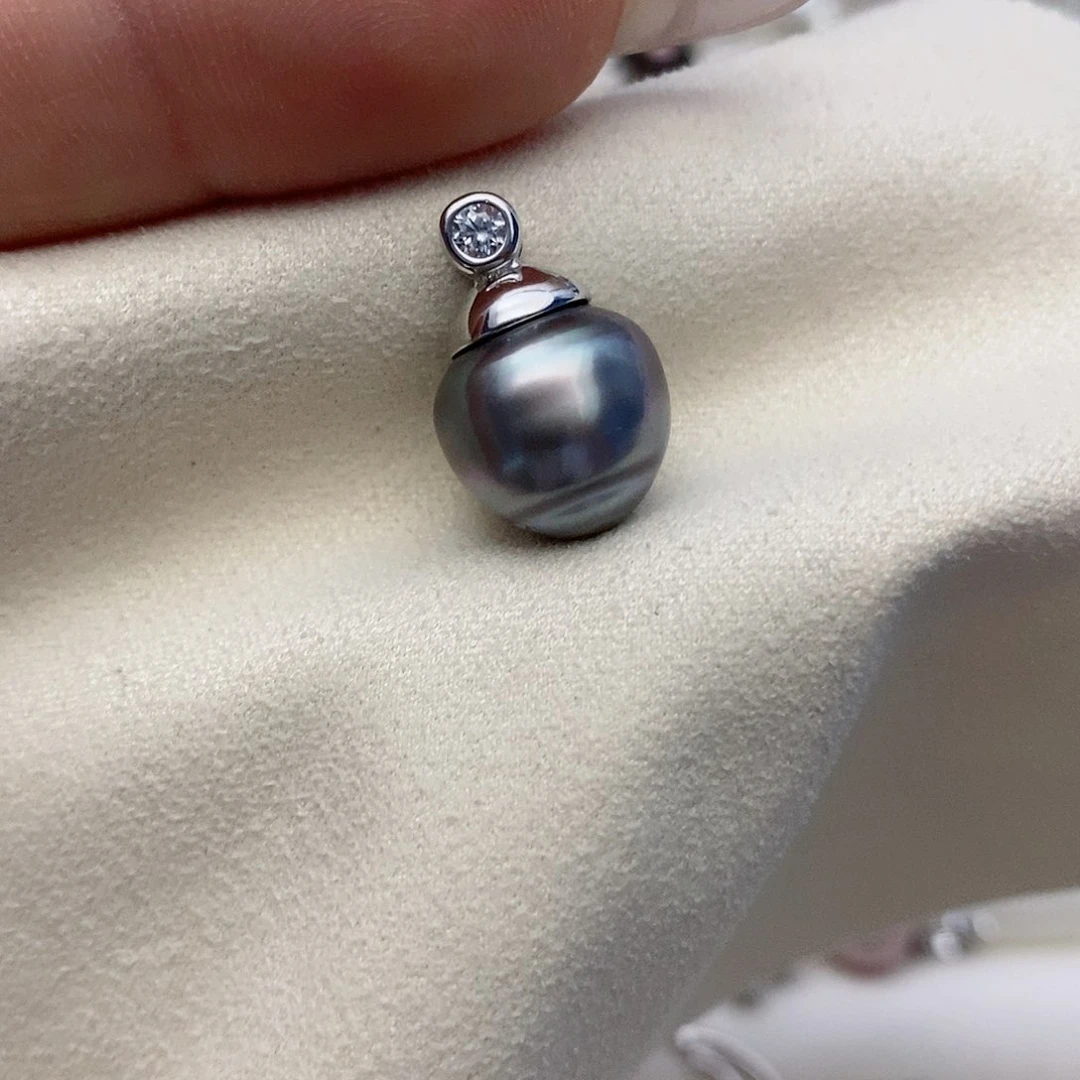 【闪购商品】海水珍珠银S925镶嵌颈饰