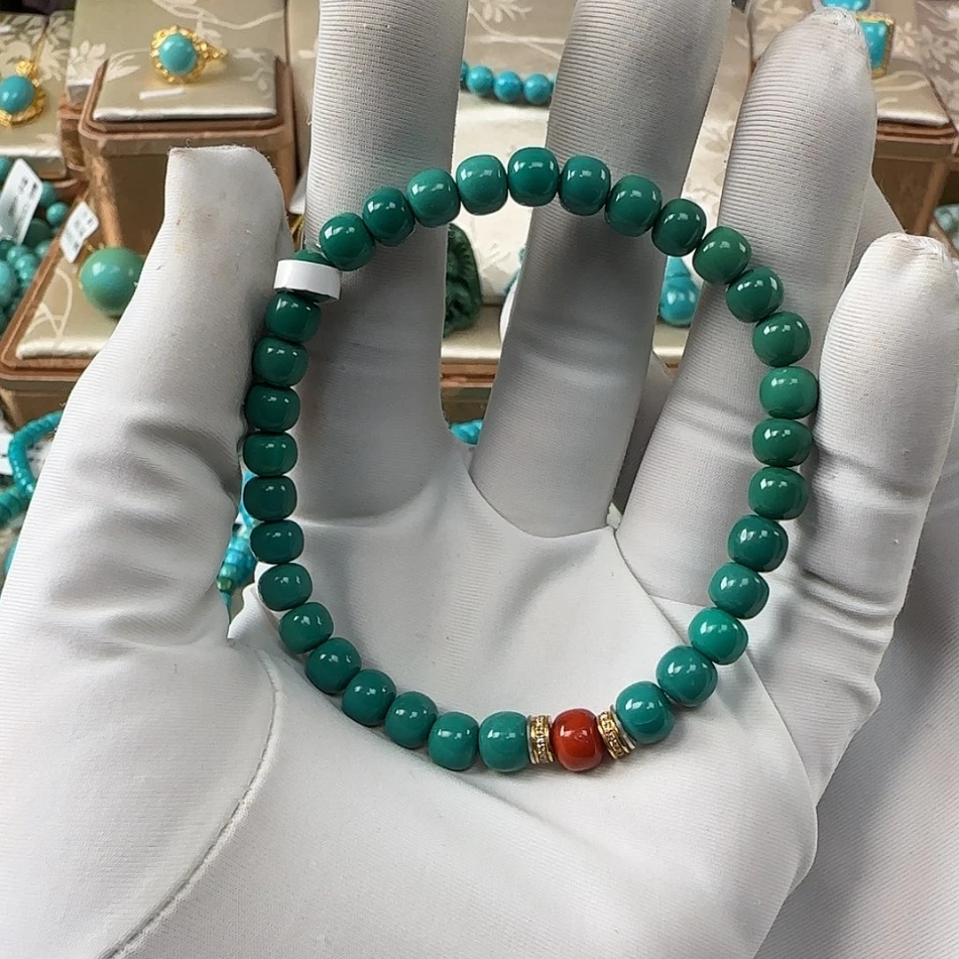 绿松石未镶嵌6mm➕手串