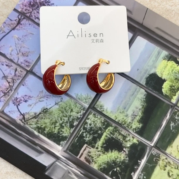 非金属亚克力耳饰 P304新年福袋款耳扣