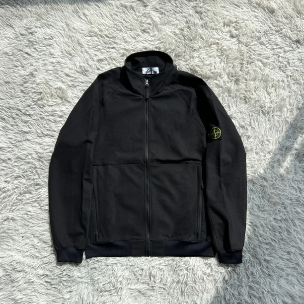 【3折】 Stone Island石头岛 立领软壳夹克 黑色 顺滑质感