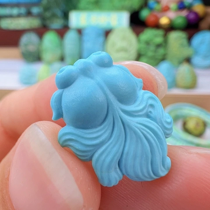 未镶嵌绿松石项链