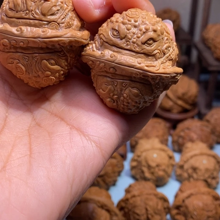 【闪购商品】核桃手串/手链用****6荷叶金蟾